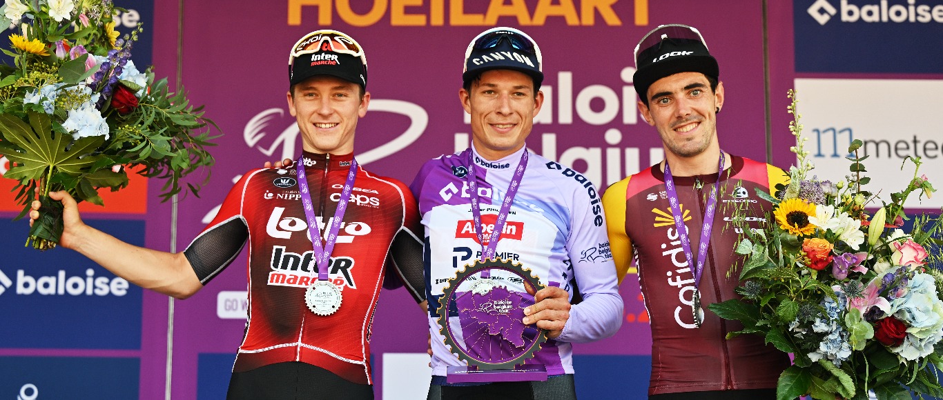 Alex Aranburu 3e du classement général du Baloise Belgium Tour