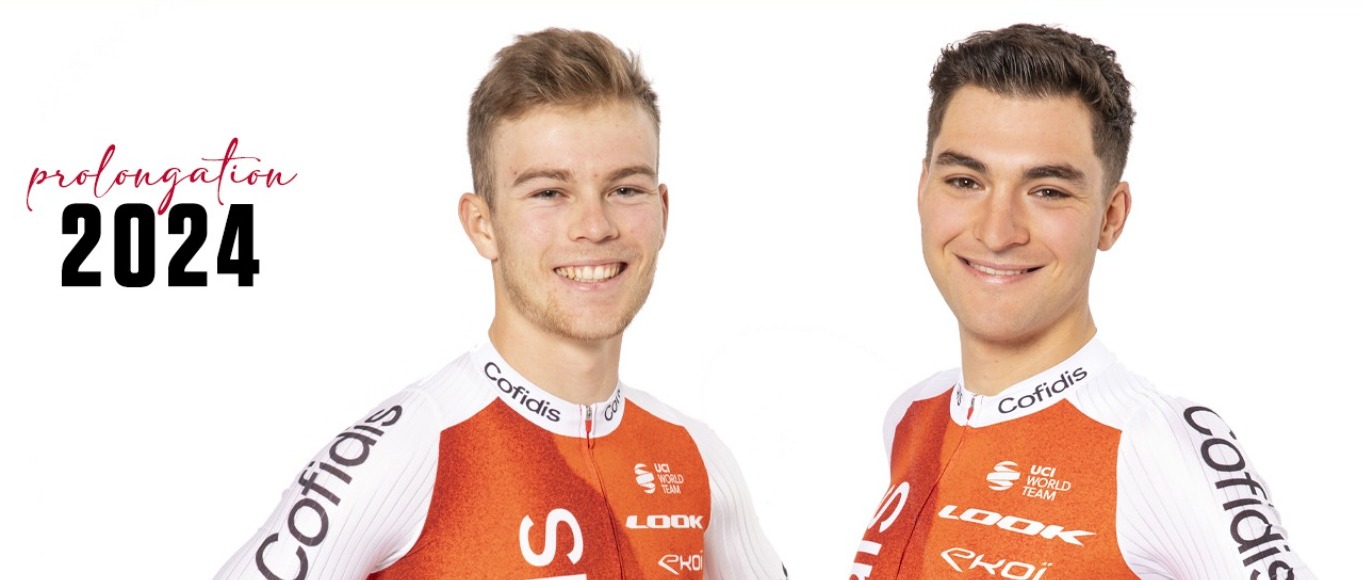 AXEL ZINGLE AND ALEXIS RENARD CONTINUE THEIR ADVENTURE WITH COFIDIS!