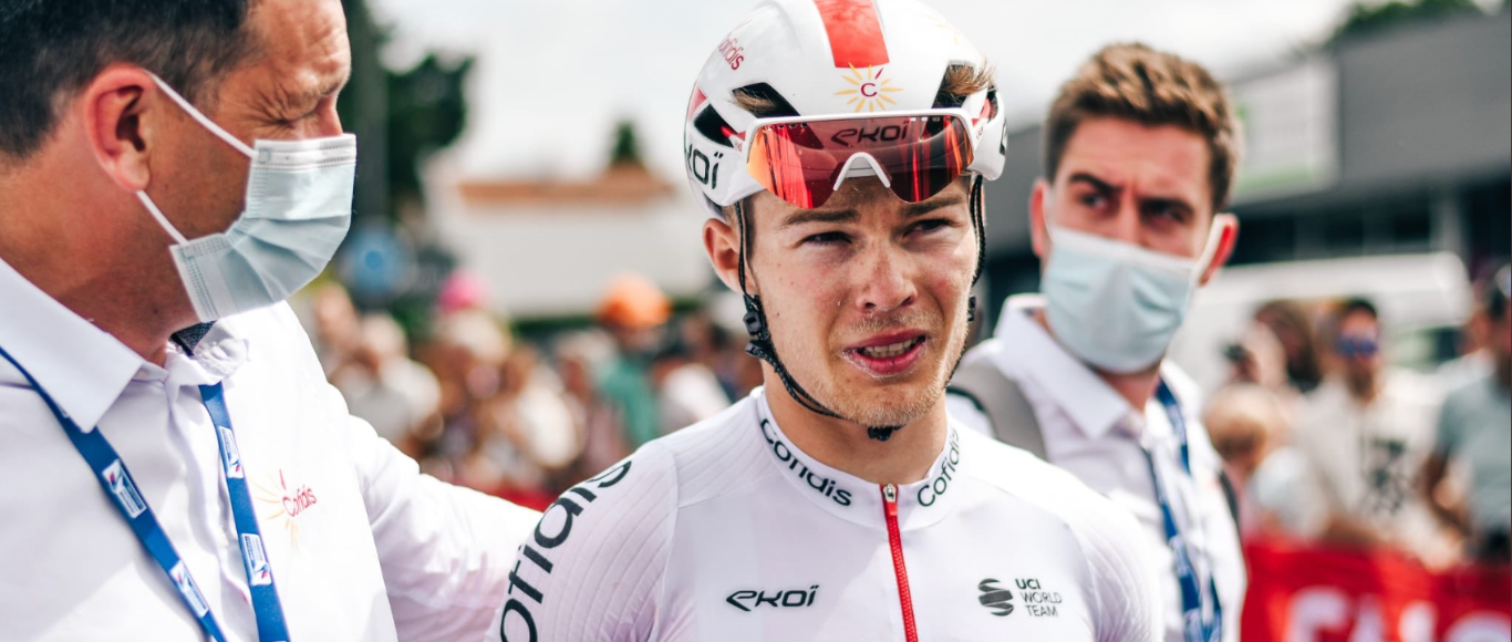 CHAMPIONNAT DE FRANCE  ZINGLE 3e DU SPRINT, COFIDIS ACTEUR n°1 DE LA COURSE