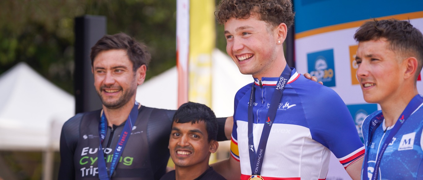 Championnats de France Paracyclistes – 3 titres sur les épreuves en ligne 