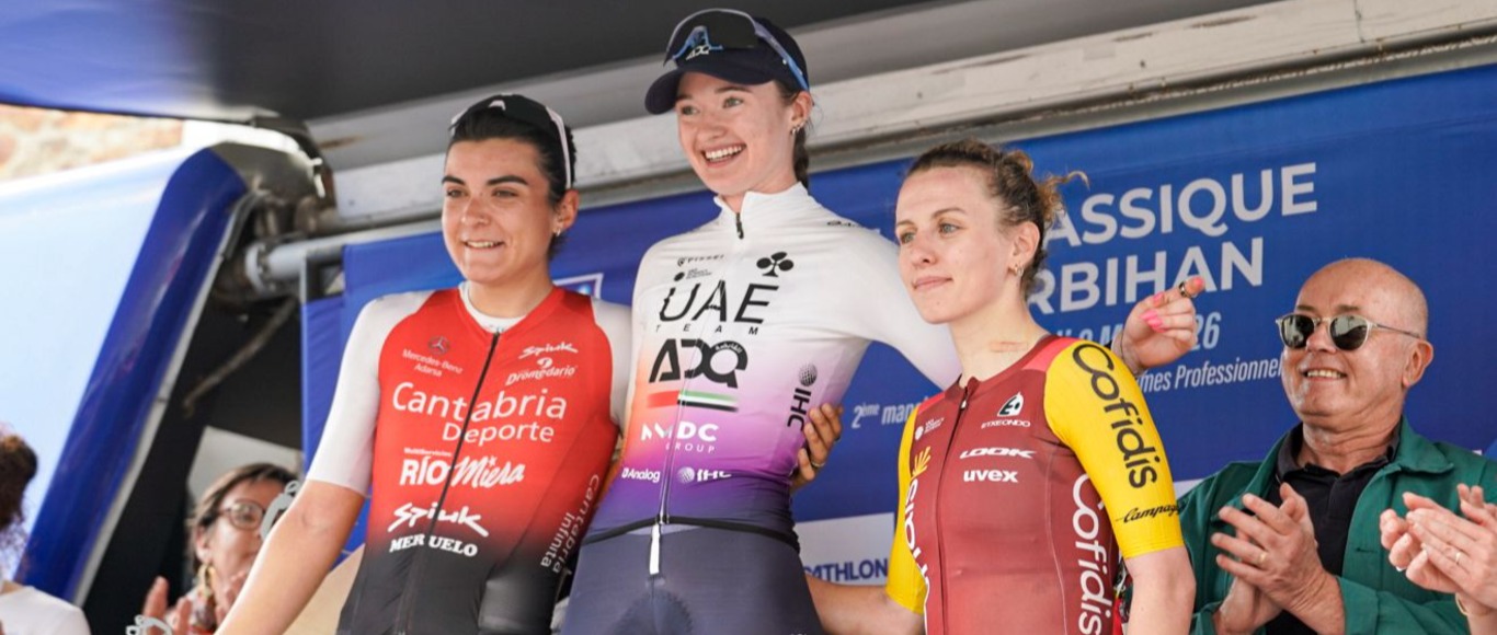 Classique Morbihan : Valentine Fortin sur le podium