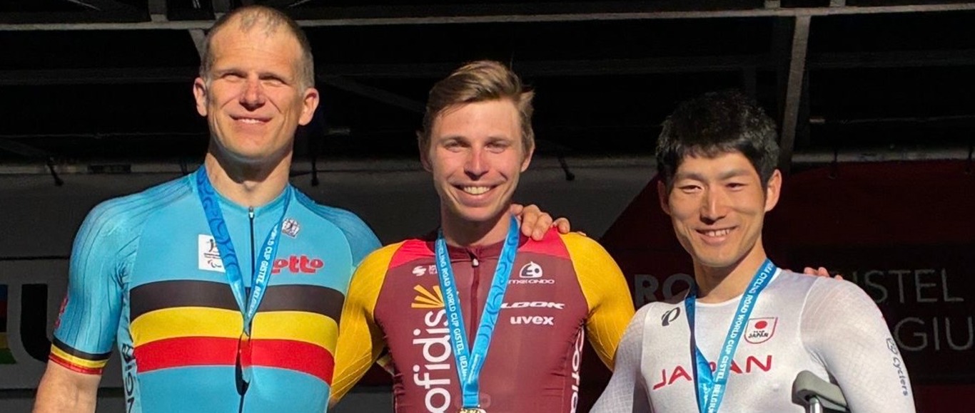 Deuxième manche de Coupe du Monde paracyclisme  : de l'or et du bronze pour ouvrir le week-end en Belgique !