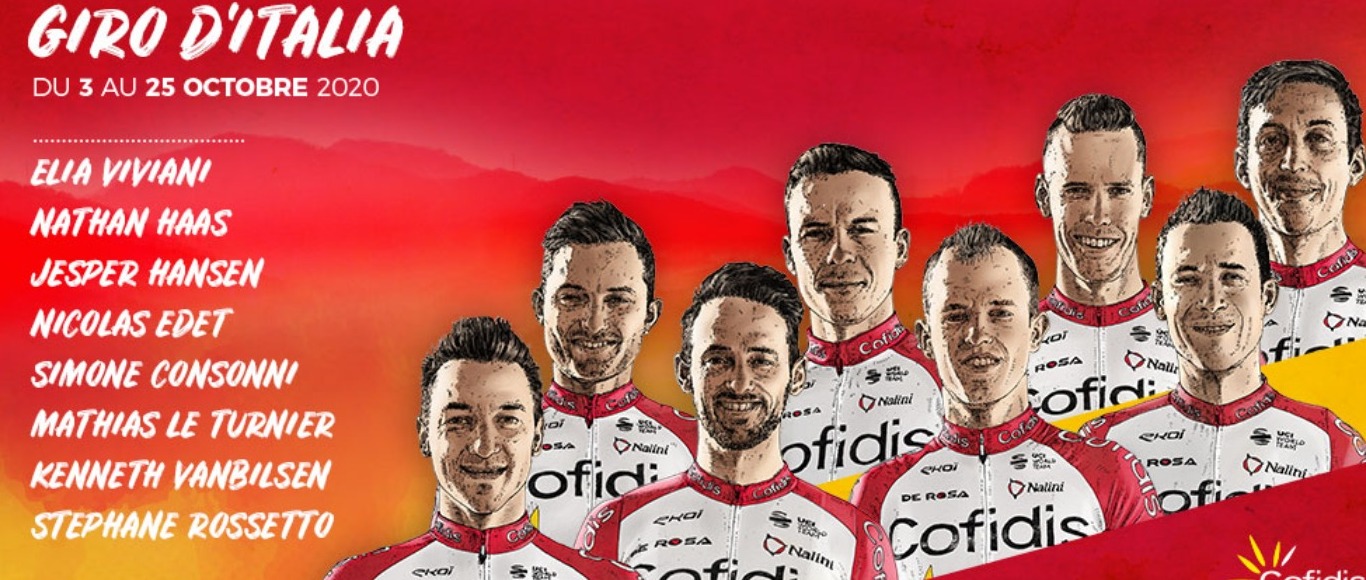 GIRO D'ITALIA 2020 THE GREAT RETURN OF THE COFIDIS TEAM ! 