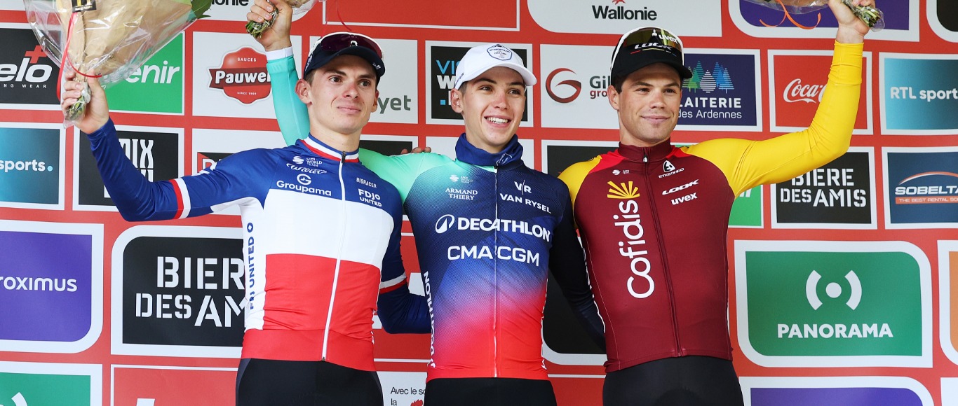 GP Wallonie : A powerful podium for Milan Fretin
