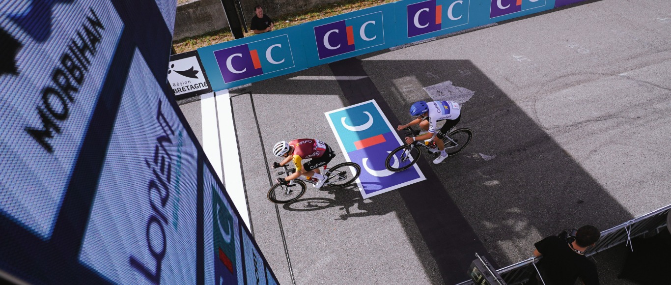 Hubert, Pierre, Bauchet et Le Rousseau à l’assaut du maillot arc-en-ciel