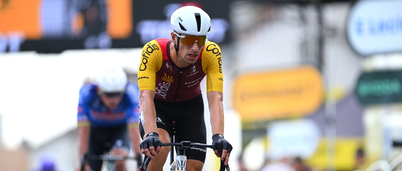 Jenthe Biermans 2nd in the first stage of Slovakia Tour