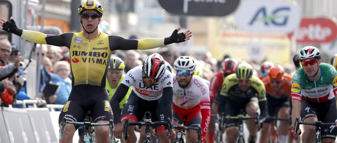 Nacer Bouhanni costaud à La Panne