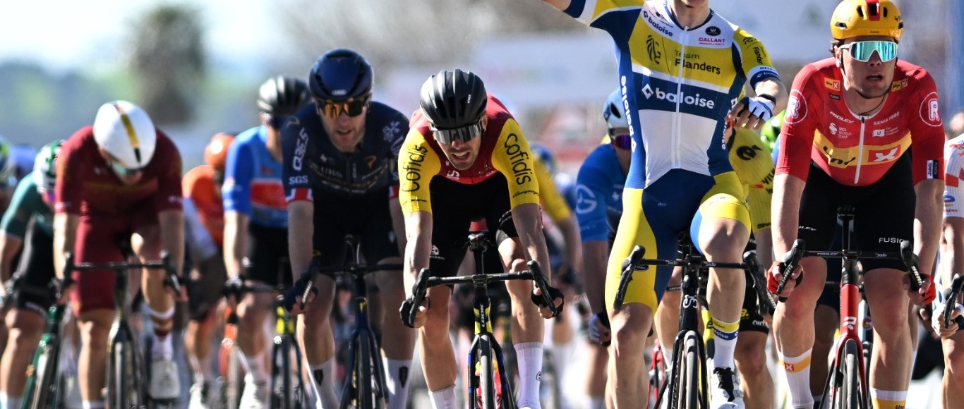 Ruta Del Sol - Etape 4 - Alex Aranburu au pied du podium