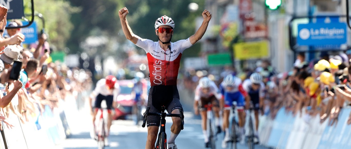 TOUR DE L'AIN - ETAPE 2 GUILLAUME MARTIN S'OFFRE UNE VICTOIRE EN COSTAUD