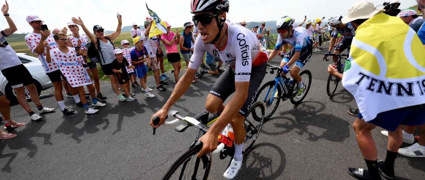 TOUR DE FRANCE - STAGE 10 PEREZ IN THE 