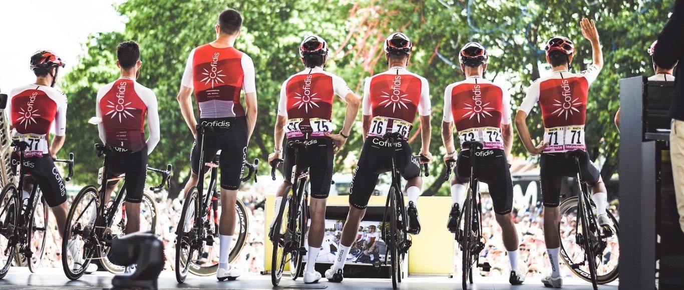 TOUR DE FRANCE - L'INCROYABLE COMBAT COLLECTIF  DES COUREURS COFIDIS