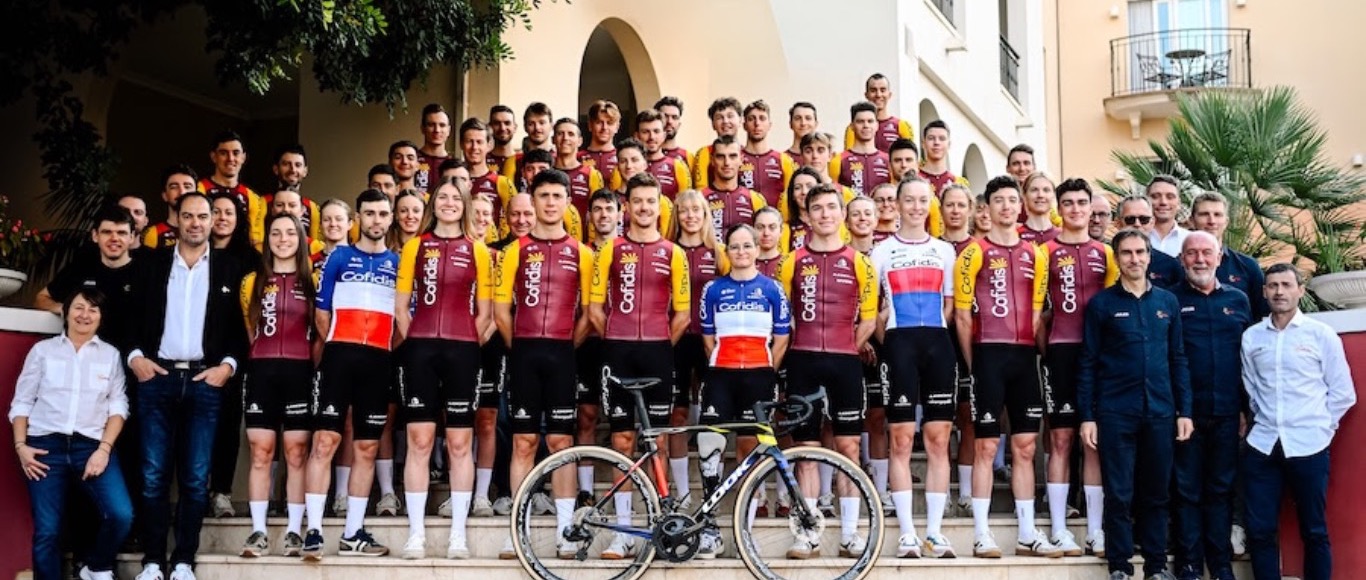 Une nouvelle identité  pour la marque et l’équipe Cofidis !  