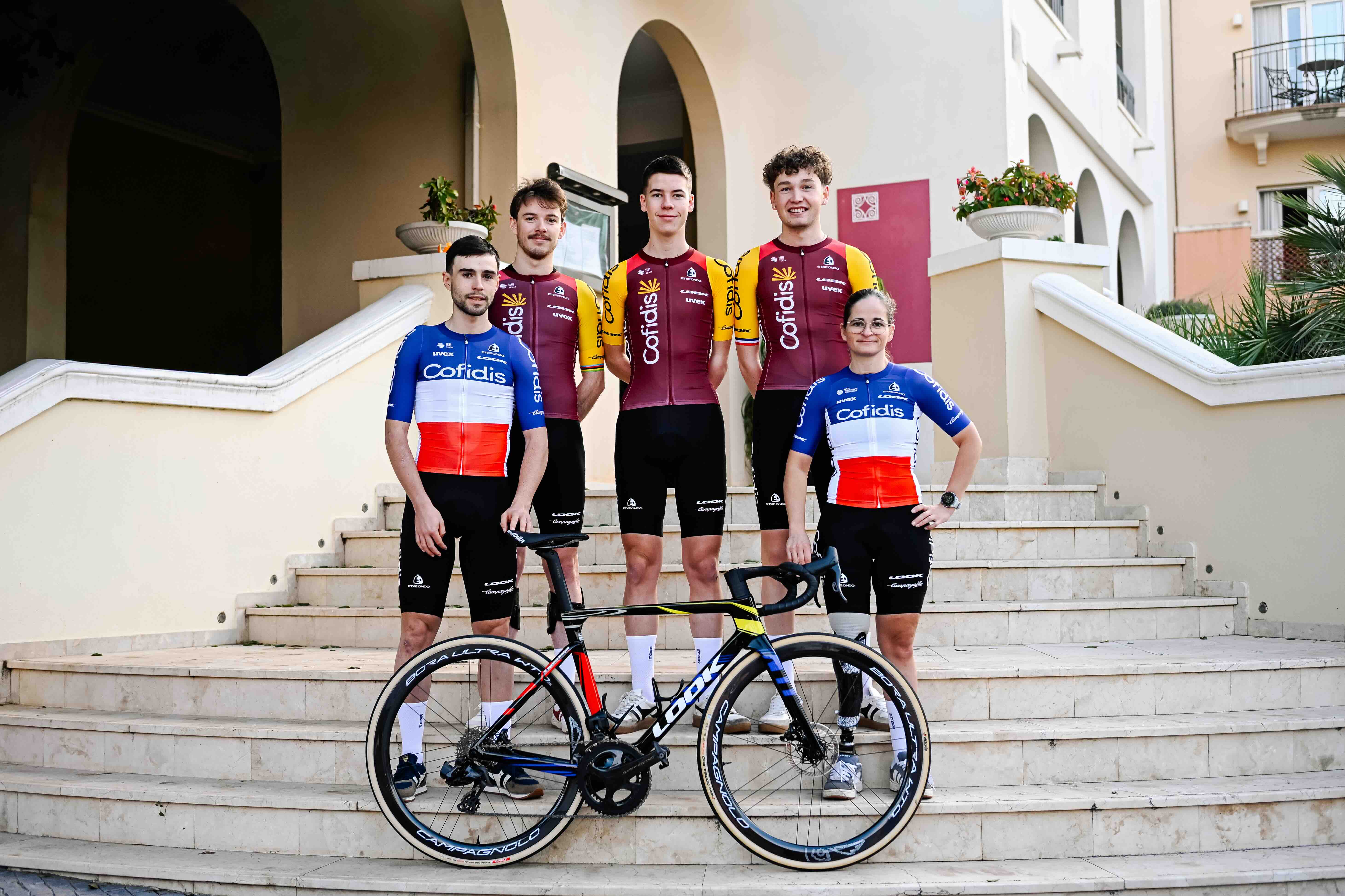 UCI paracyclists team 